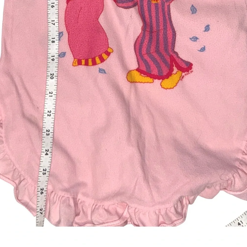Vintage Cabbage Patch Kids Pink Nightgown Ruffle Pillow Fight Graphic 80s sz 5/6